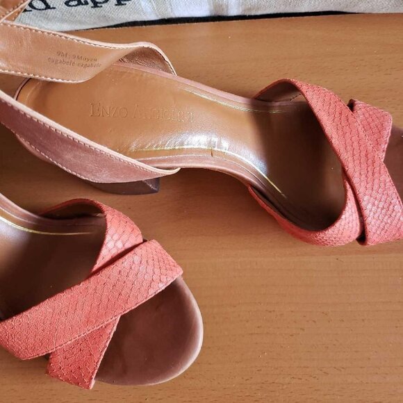 ENZO ANGIOLINI SANDAL WEDGE SIZE 9 - Picture 3 of 4